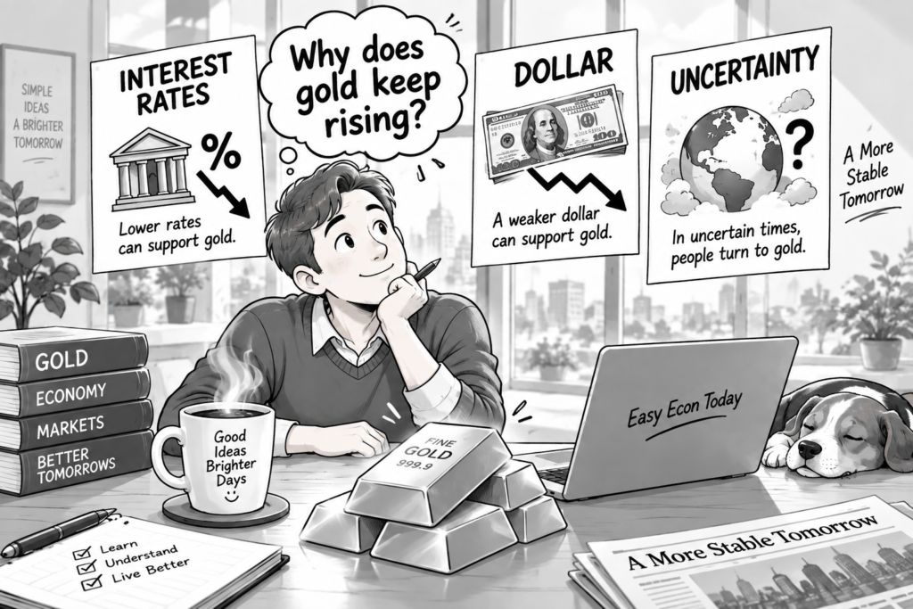 Why Is Gold Going Up? How Interest Rates, the Dollar and Fear Affect Gold Prices