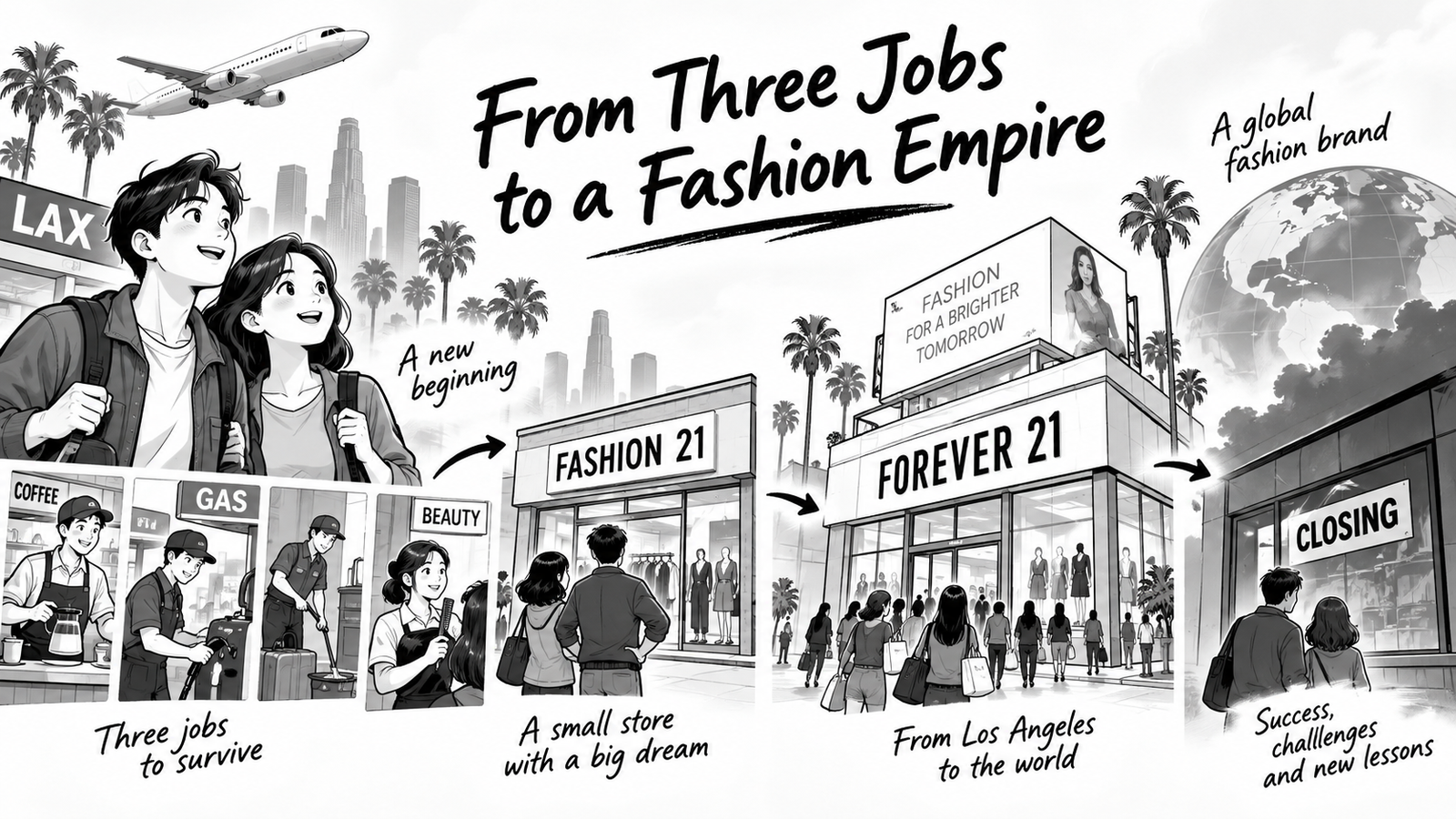 From Three Jobs a Day to a Global Fashion Empire — Do Won Chang and the Story of Forever 21