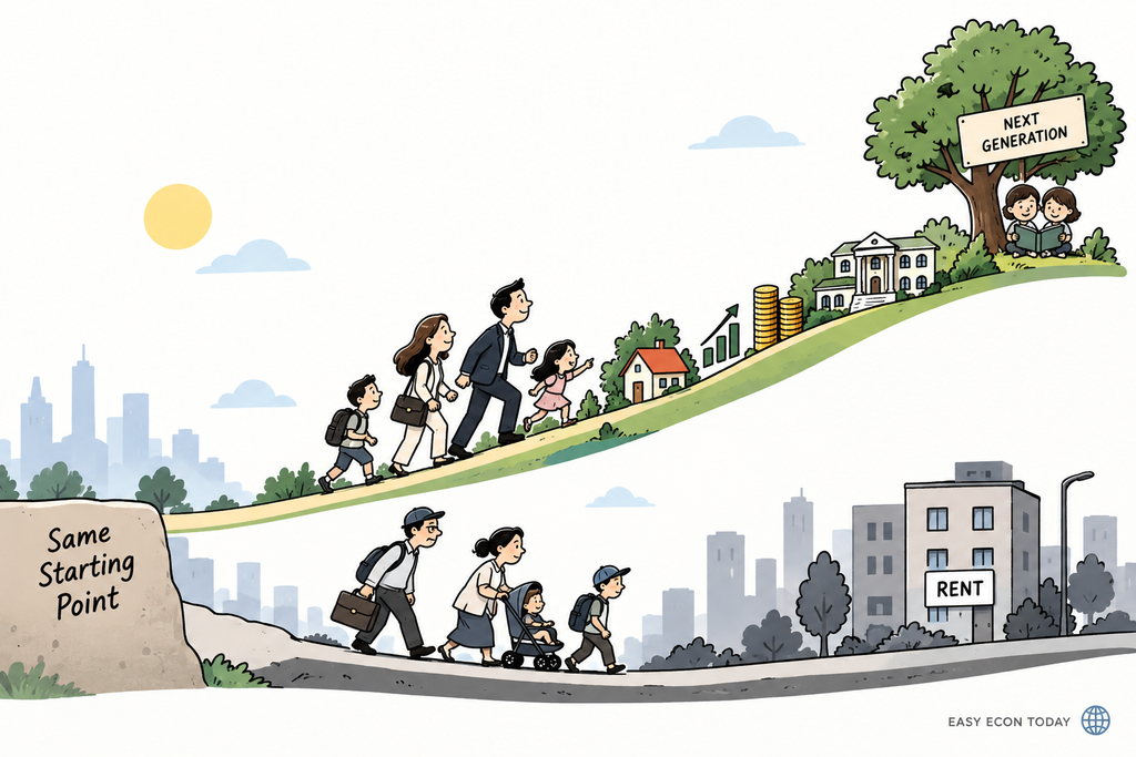 How wealth and asset ownership can create different opportunities across generations