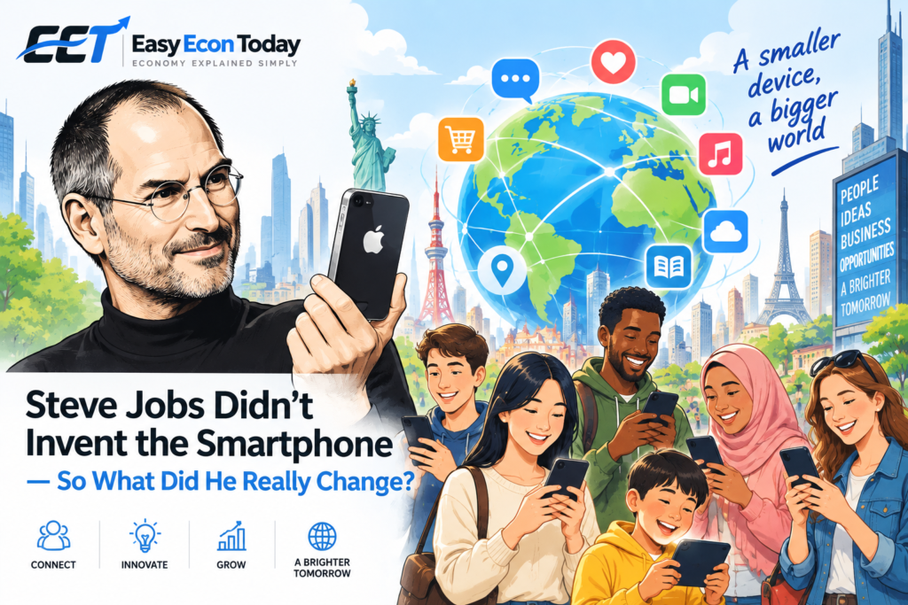 Steve Jobs Didn’t Invent the Smartphone — So What Did He Really Change?