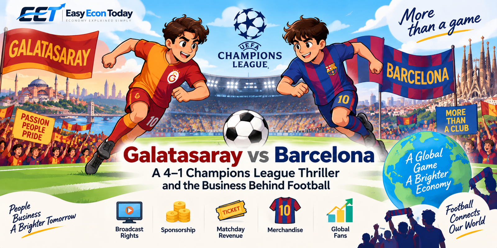 Galatasaray vs Barcelona: A 4–1 Champions League Thriller and the Business Behind Football