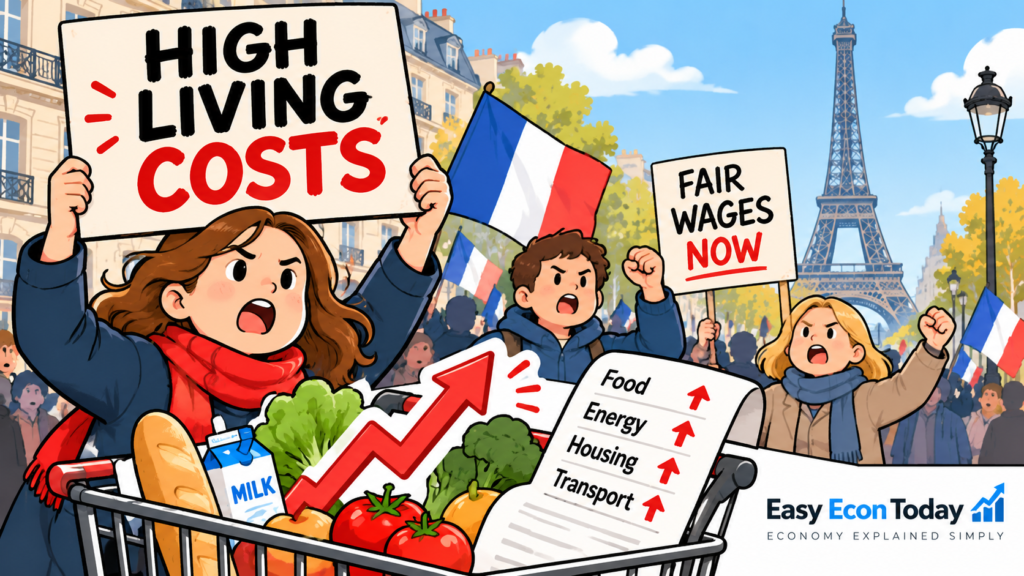 Why Are Europeans Protesting? The Cost-of-Living Crisis Behind the Anger